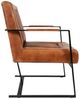 Jofran Inc. Maguire Saddle Leather Sled Accent Chair-3