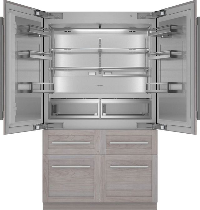 Thermador® Freedom® 48 in. 27.7 Cu. Ft. Panel Ready Built-in Counter Depth French Door Freezer-1