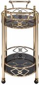 ACME Furniture Ottesen Black/Gold Serving Cart-4