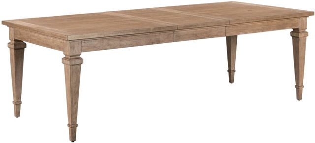 Liberty Furniture Haven Hills 7-Piece Camel Beige/Sand Optional Rectangular Dining Table Set-1