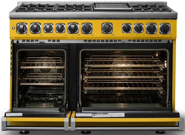 Viking® 7 Series 48" Daffodil Pro Style Dual Fuel Range-1