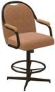 Chromcraft Customizable Medina Swivel Tilt Counter Height Dining Stool-3