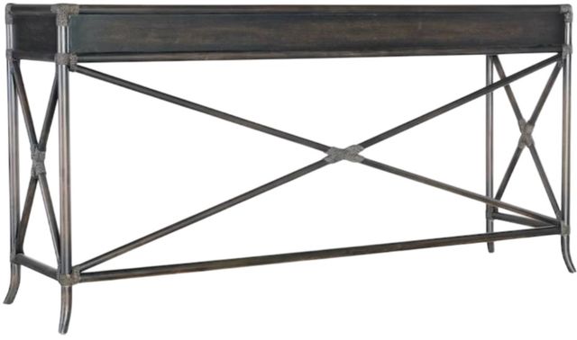 Hooker® Furniture Retreat Black Sand Console Table-2