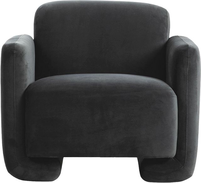 Moe's Home Collection Fallon Shadow Grey Accent Chair-1