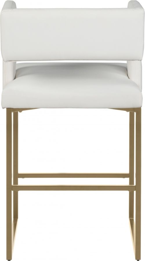 Meridian Furniture Caleb White Faux Leather Counter Stool-3
