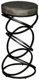 Porter International Designs Polaris Black/Gray Bar Stool-0