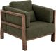 International Furniture Direct Roots Brown/Ivory Accent Chair-0