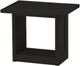 Crate Designs™ Furniture Espresso Lacquer Top End Table-0