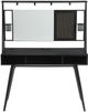 Coaster® Jessie Black/Gunmetal Writing Desk-1