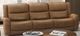 Furniture of America® Leolinus Brown Manual Reclining Sofa-0