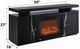 ACME Furniture Drisana Black Mirrored Fireplace TV Stand-2