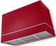 AGA Loge 48" Piccadilly Red Wall Mounted Range Hood  with Brushed Nickel Trim-0