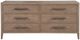 Universal Explore Home™ New Modern Gray Oak Cove Drawer Dresser-2