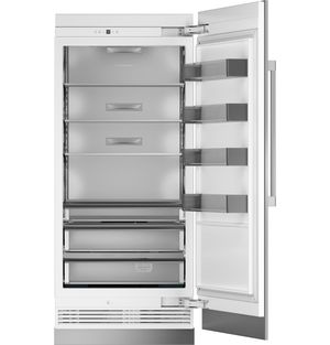 Monogram® 21.1 Cu. Ft. Panel Ready Built In Column Refrigerator Front view of the Monogram® 21.1 Cu. Ft. Panel Ready Built In Column Refrigerator