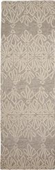 Feizy Enzo Ivory/Taupe 2'6" x 8' Runner Rug-0