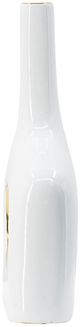 A & B Home Gold/White Vase-1