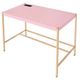 ACME Furniture Midriaks Gold/Pink Writing Desk-2
