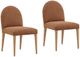 Dovetail Furniture Memphis 2-Piece Brown Dining Chair Set-0