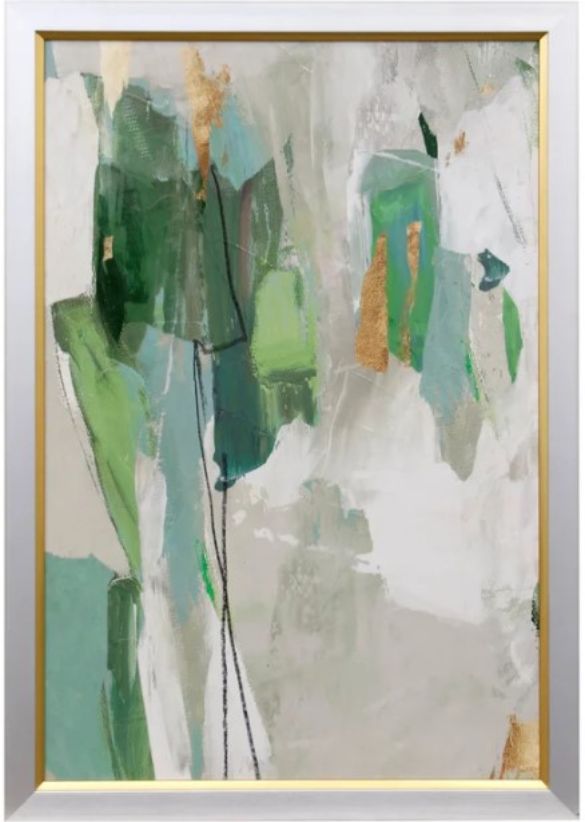 Stylecraft Enchanted Emerald II Textured Framed Print-0