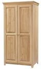 Archbold Furniture Customizable Pine Wardrobe-2