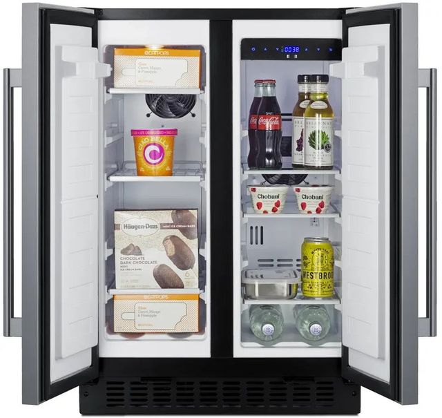 Summit® 3.8 Cu. Ft. Stainless Steel Under the Counter Refrigerator-3