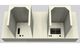 Vent-A-Hood® 54" Biscuit Contemporary Wall Mounted Range Hood-2
