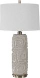 Uttermost® Zade Warm Gray Table Lamp-0