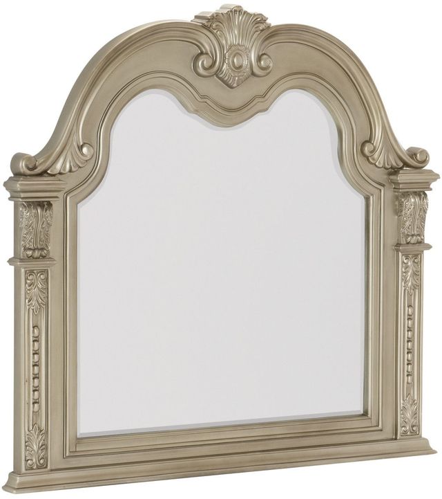 Mazin Furniture Cavalier Silver Mirror-0