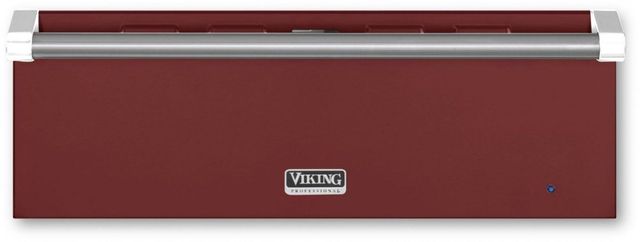 Viking® 5 Series 30" Reduction Red Professional Electric Warming Drawer-0