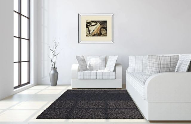 Classy Art Rosary in Bible by Kbuntu Mirror Framed Wall Art-3