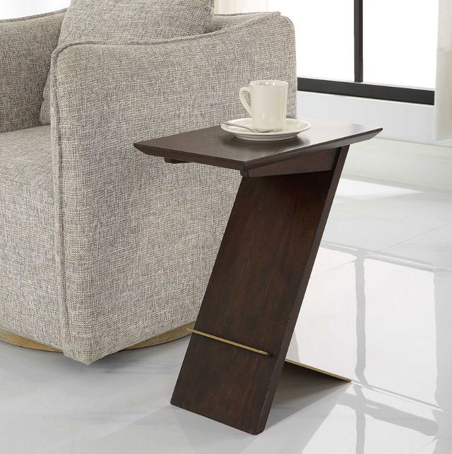 Uttermost® Breakthrough Brown Accent Table-1