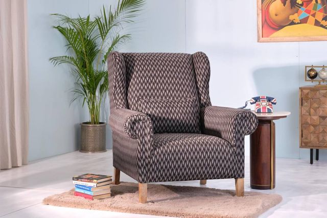 Jaipur Furniture Splendid Complements Ferriday Brown Chair-1