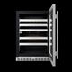 Element Cellara 24" 4.9 cu. ft. Stainless Steel Dual Zone Wine Cooler-1