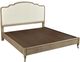 aspenhome® Provence Patine California King Upholstered Bed-1