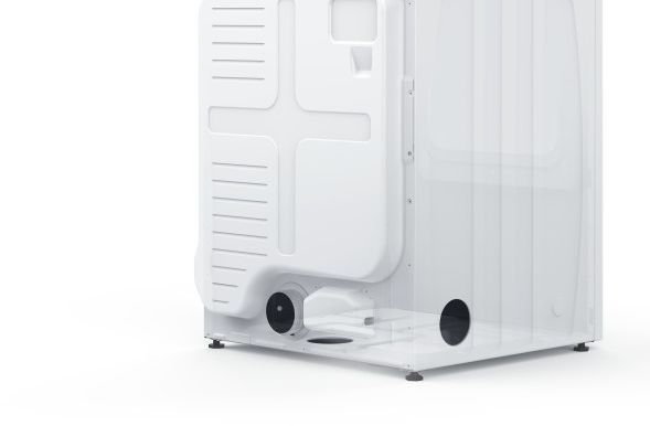 Midea® 7.0 Cu. Ft. White Front Load Gas Dryer-3