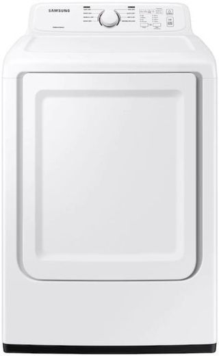 Samsung 7.2 Cu. Ft. White Front Load Gas Dryer with Sensor Dry 