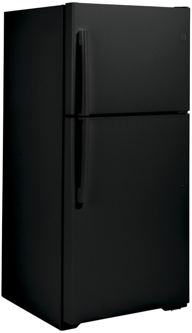 GE® 30" 19.1 Cu. Ft. Black Top Freezer Refrigerator-3