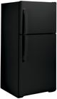 GE® 30" 19.1 Cu. Ft. Black Top Freezer Refrigerator-3