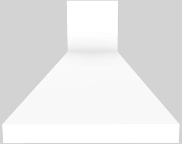 Vent-A-Hood® Euroline Pro Series 36" White Wall Mounted Range Hood-0