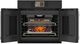 Café™ Professional Series 30” Matte Black Smart Single Electric Wall Oven with French Doors-2