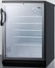 Summit® Commercial Series 5.5 Cu. Ft. Stainless Steel Beverage Center-1