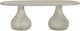 TOV Furniture Smooch Travertine 87" Concrete Indoor/Outdoor Dining Table-3