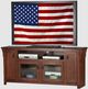 American Heartland Manufacturing Oak 70" TV Stand-1
