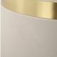 Uttermost® Circuit Brushed Brass Accent Table with White Base-4
