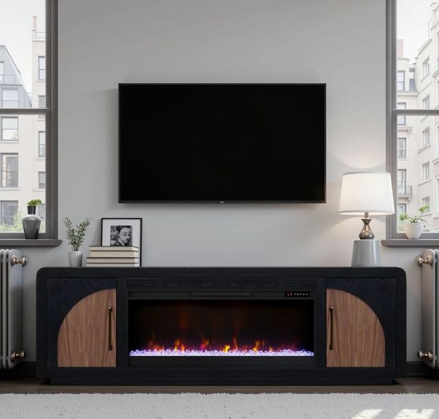 Legends Home Eclipse Clove 81" Fireplace Console-1