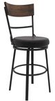 International Furniture Direct Century Licorice Counter Stool-0