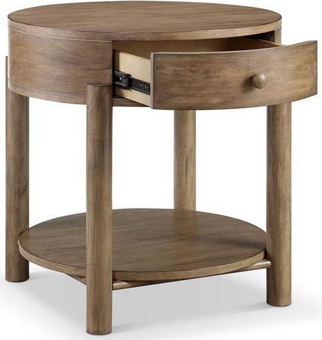 Magnussen Home® Hadleigh Honey End Table-2