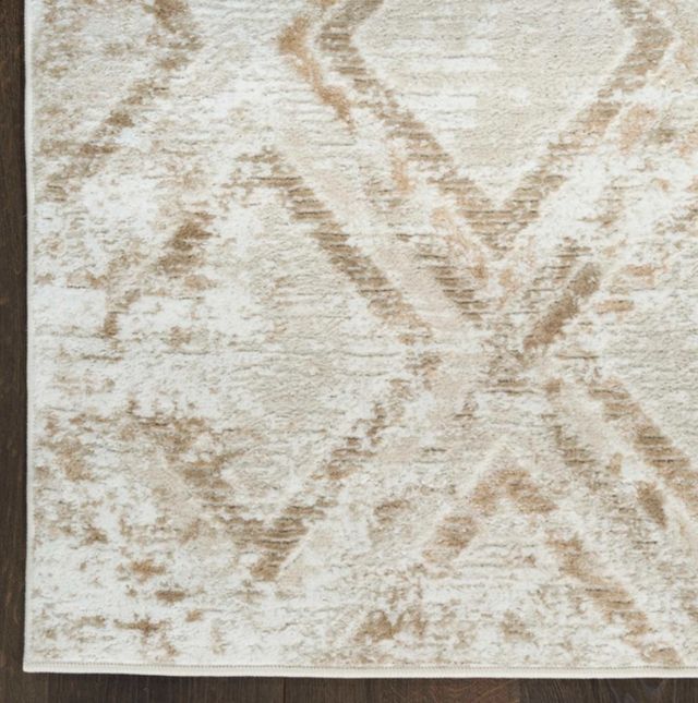 Nourison Home™ Dekor DEK05 Ivory Taupe 5'x7' Style 3 Area Rug-4