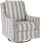 Signature Design by Ashley® Kambria Ivory Swivel Glider Accent Chair-0