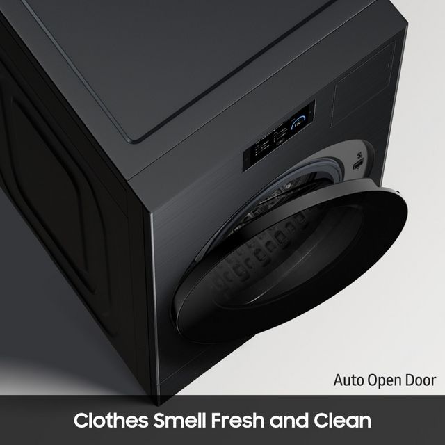 Samsung Bespoke AI 5.3 Cu. Ft. Brushed Black Washer Dryer Combo with AI Home -15
